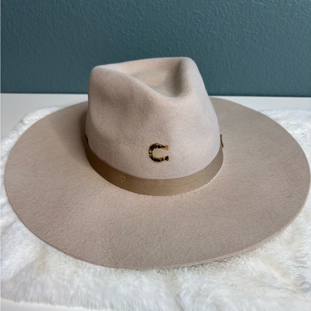 Charlie 1 Horse Highway Fashion Hat – Silver Belly – Size L – Like New